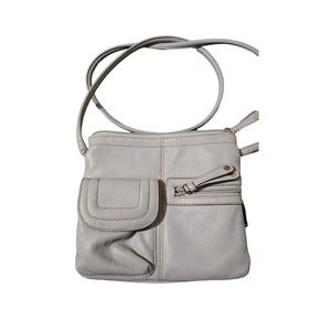 Light‎ Blue Tignanello cross body purse